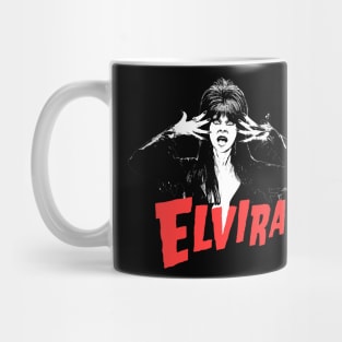 90s Elvira Mistress Of The Dark Mug